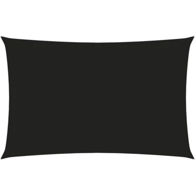 Afbeelding van Zonnescherm rechthoekig 3x6 m oxford stof zwart