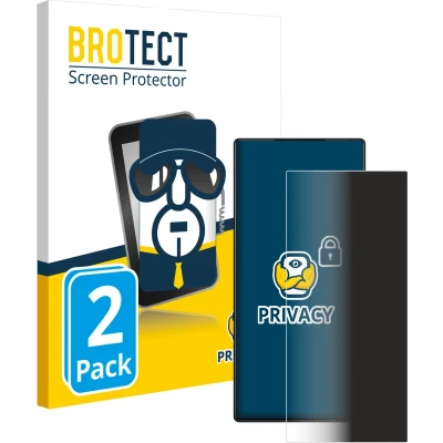 Afbeelding van BROTECT privacy screenprotector voor ZTE Nubia Red Magic 9S Pro Folie Beschermfolie Blauwlichtfilter (2 Stuks)