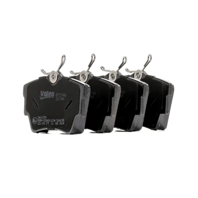 Afbeelding van VALEO 872748 Remblokkenset Achteras Excl. slijtage waarschuwingscontact Zonder slotschroefset, Voor zware omstandigheden OPEL: Vivaro B Combi