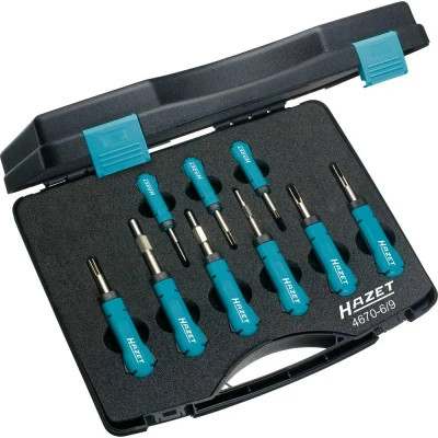 Afbeelding van Hazet 4670 6/9 Systeemkabelontgrendelaar assortiment