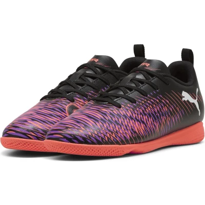 Afbeelding van FUTURE 8 PLAY IT zaalvoetbalschoenen, Zwart/Rood/Wit, Maat 37 PUMA