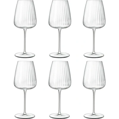 Afbeelding van Bormioli Luigi Speakeasies Set van 6 witte wijnglazen, Sonoroglas, transparant, 55 c