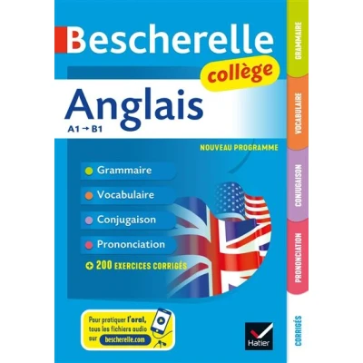 Image de Bescherelle collège Anglais (6e, 5e, 4e, 3e)