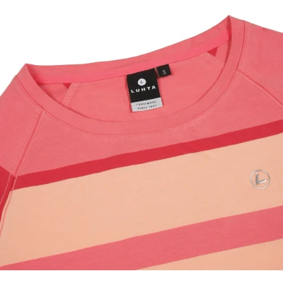 Afbeelding van LUHTA hadli T shirt korte mouw dames Roze