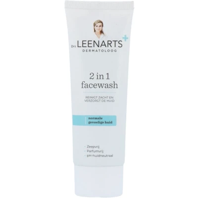 Afbeelding van Drs Leenarts 2 in 1 Facewash Normale Huid