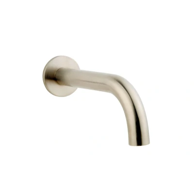 Afbeelding van Wiesbaden inbouw uitloop rond 20cm 1/2&#039;&#039; geborsteld staal