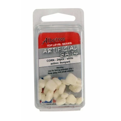 Afbeelding van Albatros Artificial Baits Corn White (24 pcs)