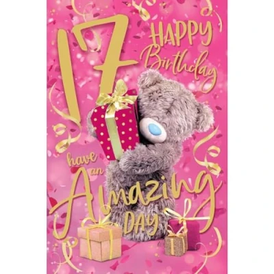 Afbeelding van Me To You Tatty Teddy Verjaardagskaart 17 jaar met opschrift &quot;Have an Amazing Day&quot; officiële collectie