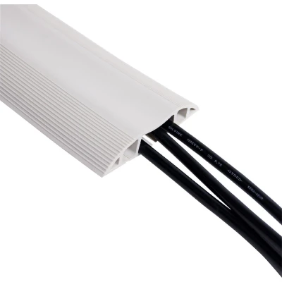 Afbeelding van Kabelgoot vloer Dataflex 150 x 8.3 1.5 cm (6 kabels, Wit)