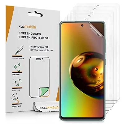 Afbeelding van kwmobile 6x screenprotectors geschikt voor Samsung Galaxy S20 FE beschermende folie smartphone