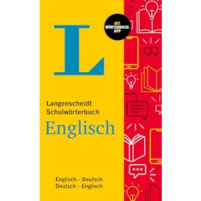 Afbeelding van Langenscheidt Schulwörterbuch Englisch: Englisch Deutsch / mit Wörterbuch App