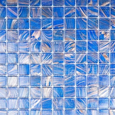 Afbeelding van The Mosaic Factory Amsterdam Gold Medium Blue