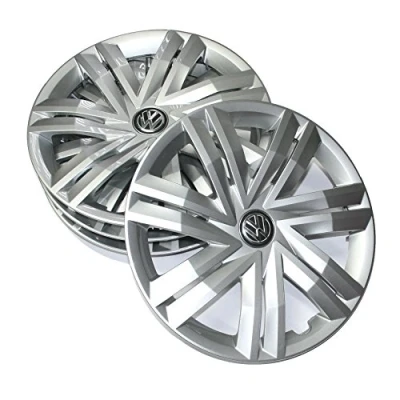 Afbeelding van 2G0071454 2G0601147B YTI Originele Volkswagen Polo Wieldop 14 inch VW wieldoppen (set)