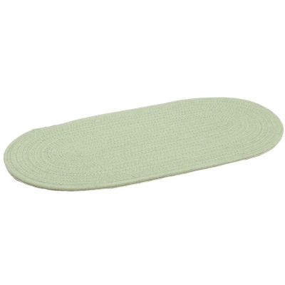 Afbeelding van Coockoo placemat CRUMB CATCHER 53x25cm muntgroen