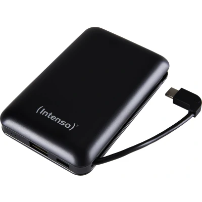 Afbeelding van Intenso XC10000 Powerbank 10000 mAh LiPo USB A, C Zwart Statusweergave