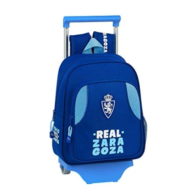 Afbeelding van Schoolrugzak met Wielen 705 Real Zaragoza Blauw Licht