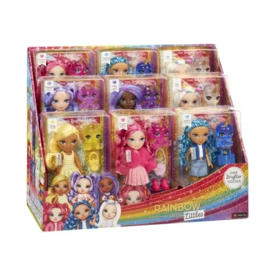 Afbeelding van Rainbow High Littles Pop Amethyst Paars