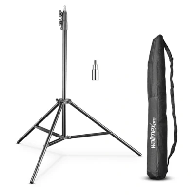Afbeelding van Walimex Pro 14776 Lampstatief Werkhoogte 93 260 cm Incl. tas