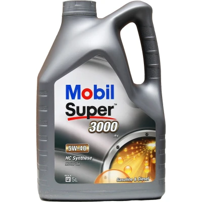 Afbeelding van Mobil Super 3000 X1 5W 40 5L Motorolie 150565 MERCEDES BENZ: C Class Saloon, E Vito Minibus, BMW: 5 Touring, 1 Hatchback, 3 Touring