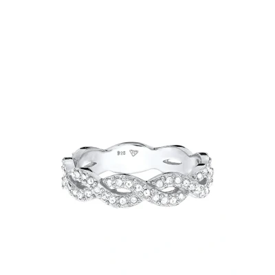 Afbeelding van Elli Inifinity Ring, Dames, Maat: 54, Silber