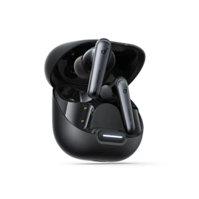 Afbeelding van Soundcore Anker Liberty 4 NC Draadloze oortjes met 98,5% ruisonderdrukking Aanpasbare voor oren en omgeving Hi Res audio, 50 uur batterijduur, draadloos opladen, Bluetooth 5.3