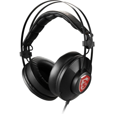 Afbeelding van MSI H991 Gaming Headset, Bedraad, Gamen, 20 20000 Hz, Zwart, Rood