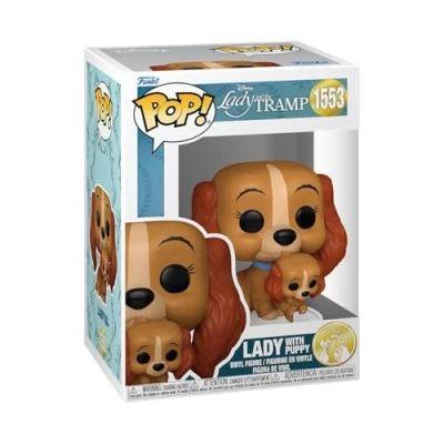 Afbeelding van Lady and the Tramp POP! Disney Vinyl Figure with Puppy #1553