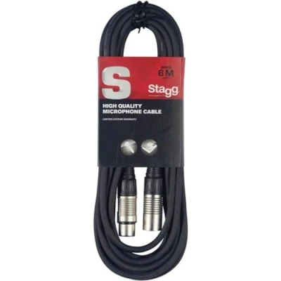 Image de Stagg SMC6 Câble microphone standard 6 m