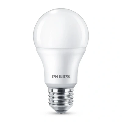 Afbeelding van Philips E27 LED lamp A60 8W 2.700K mat 6/pak