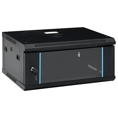 Image de vidaXL Coffret de réseau mural 4U 19 IP20 600x450x285 mm30164