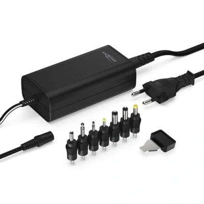 Afbeelding van ANSMANN APS 2250 H universele voeding 24V met 7 verschillende adapters netstekker tot max. 2250mA voor de stroomvoorziening van vele kleine elektrische apparaten 12