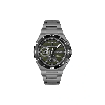 Afbeelding van HUGO BOSS heren Horloge HU1530009 in de kleur Grijs