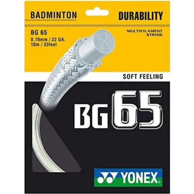 Afbeelding van Yonex BG 65 wit set