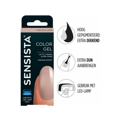 Afbeelding van Sensista Color Gel I Like You a Latte 7,5 ml