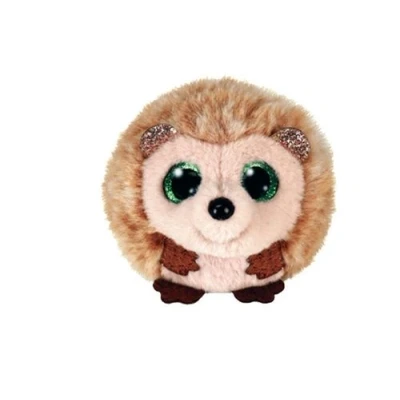 Image de Animal en peluche TY Puffies Hazel Le Herisson Marron