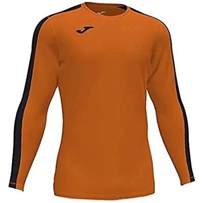 Afbeelding van Joma Academy heren T shirt, lange mouwen, Zwart/Wit