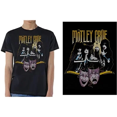 Afbeelding van Motley Crue Theatre Vintage Heren T shirt XL Zwart