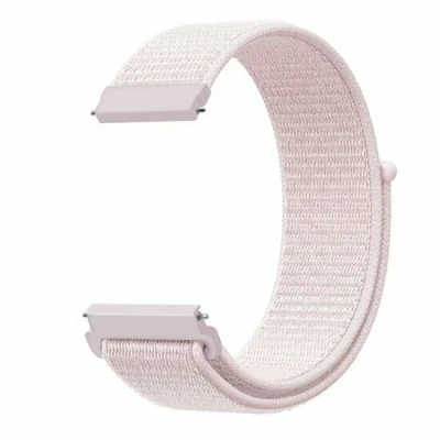 Afbeelding van Garmin Forerunner 55 / 245 645 Sport Loop nylon bandje Lichtroze