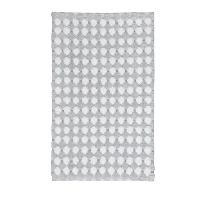 Afbeelding van Kleine Wolke Badmat Merida zilvergrijs 60x100cm