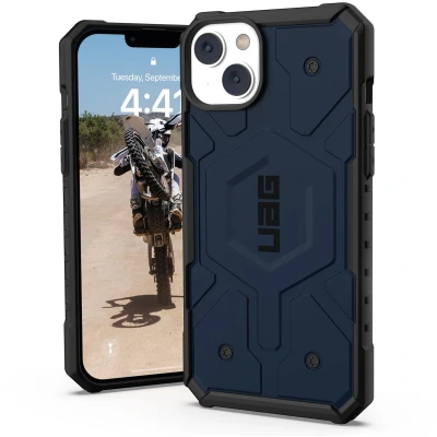 Afbeelding van UAG Civilian Mag Hoesje iPhone 14 Plus mallard blauw