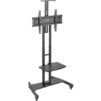 Afbeelding van SpeaKa Professional SP TVC 710 TV wagen 81,3 cm (32) 190,5 (75) Vloerstandaard, In hoogte verstelbaar, Zwenkbaar, Laptophouder