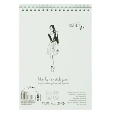 Afbeelding van SMLT Ringband Marker A5 100gr 40 vel