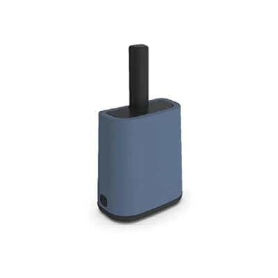 Image de Rotho MyPet Biala Pelle avec support et sac XL, plastique (PP recyclé), bleu, 16,2 x 9,1 29,0 cm
