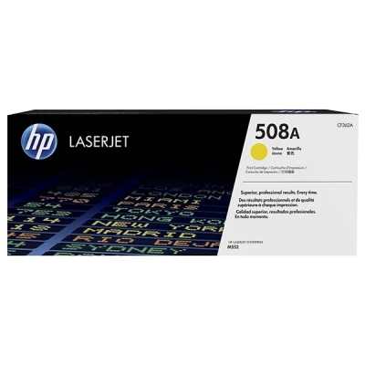 Image de HP 508A toner LaserJet Jaune authentique