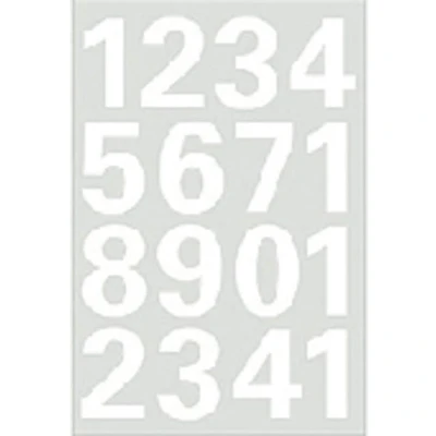 Afbeelding van Etiket HERMA 4170 25mm getallen 0 9 wit Blister a 2 vel 10 stuks