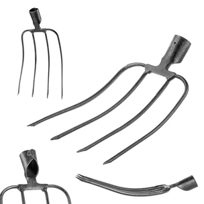 Afbeelding van KADAX Steenvork zonder handvat, aardappelvork, staal, bietenvork, draadvork, spadevork, vork, vork