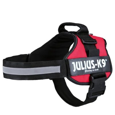 Afbeelding van Julius K9 Powerharness Rood Hondenharnas 71 96x5.0 cm
