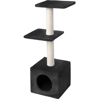 Afbeelding van Ebi Classic Palazzo Krabpaal Zwart 30 x 90 cm