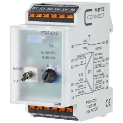Afbeelding van Metz Connect PTi F C12 24 V AC/DC 1105010870 Signaalomvormer 1 stuk(s)