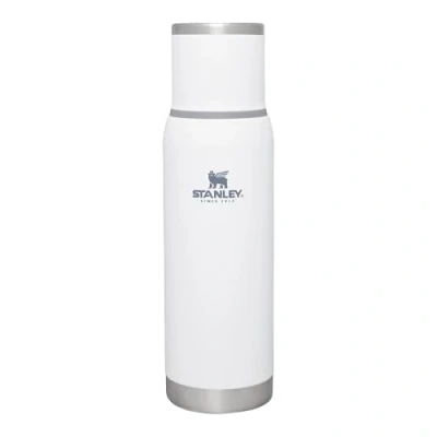 Afbeelding van Stanley Adventure To Go Thermosfles 1L 25 Uur Warm 27 Koud Lekvrij Geïsoleerd Deksel BPA Vrij Doorschenkstop Om Gecontroleerd Te Schenken Vaatwasserbestendig Polar